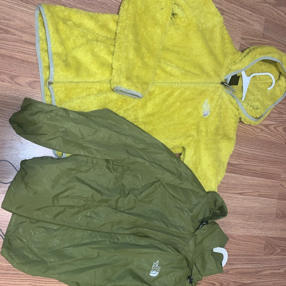 2 north face jackets